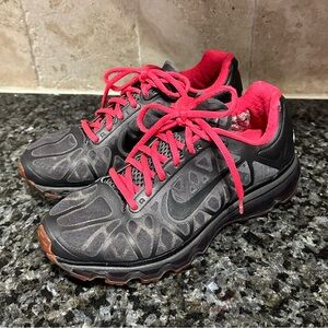 Nike Air Max 2011 Women’s Running Trainers, Blk/Grey/Pink, 429890-069, Size: 8.5